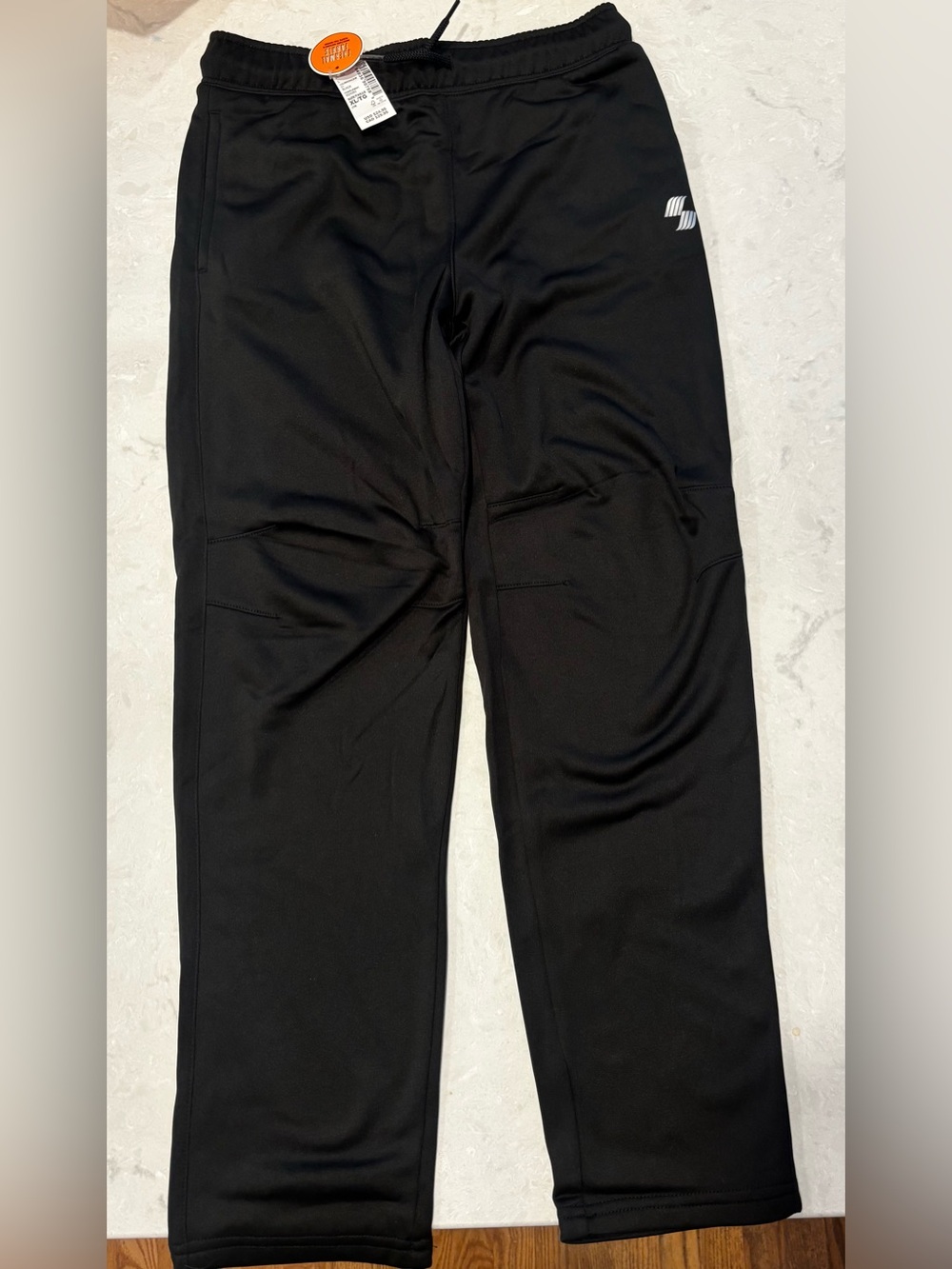 NWT! Children’s Place Black Athletic Cozy Jogger - Black Size XL 14